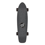 Santa Cruz Pray For Me Skeleton Jammer Cruiser Skateboard Griptape Black Svart